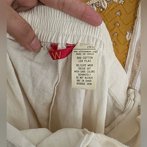 W festive embroidered Indian, Pakistani kurta set with dupatta - Picture 3 of 13